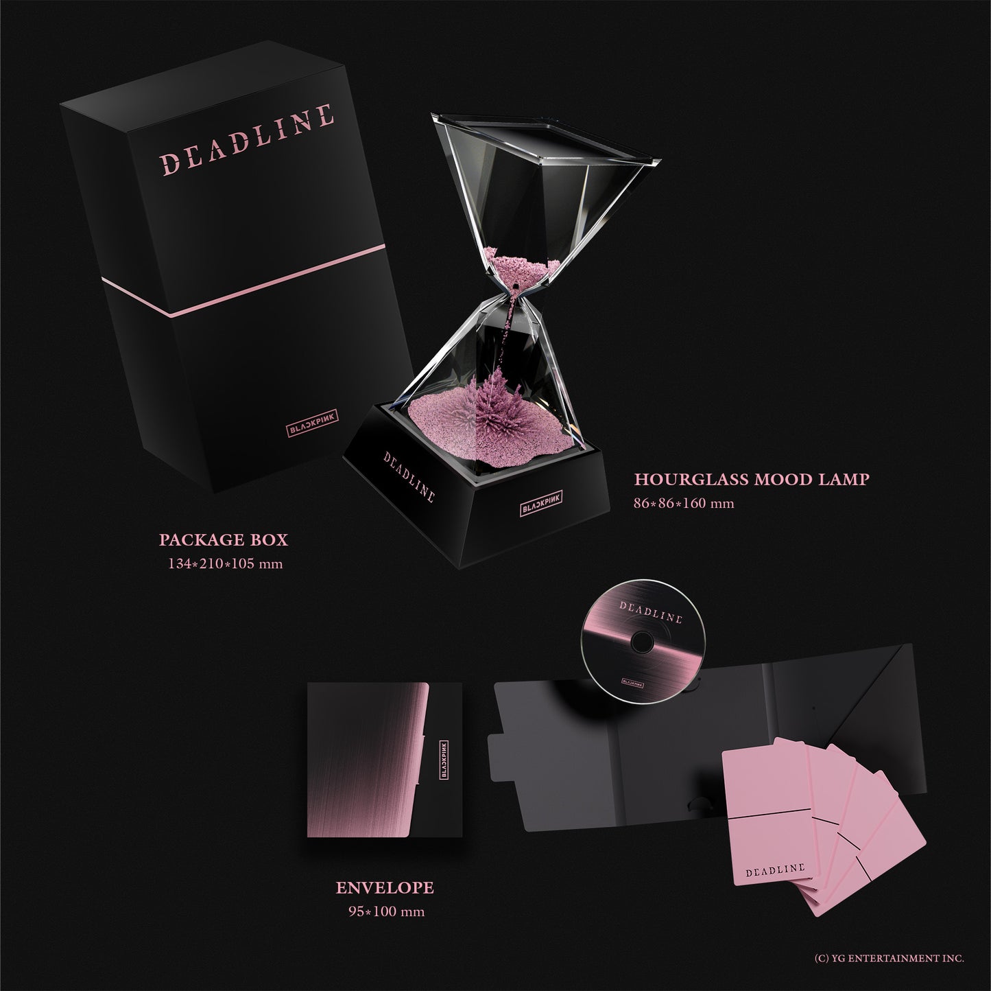 (PRE-ORDER) BLACKPINK 3rd MINI ALBUM [DEADLINE] MOOD LIGHT Ver.