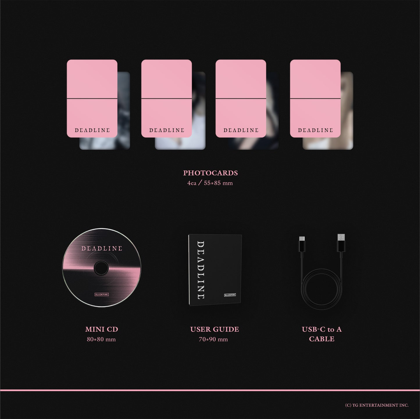 (PRE-ORDER) BLACKPINK 3rd MINI ALBUM [DEADLINE] MOOD LIGHT Ver.