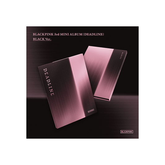 (PRE-ORDER) BLACKPINK 3rd MINI ALBUM [DEADLINE] BLACK Ver.