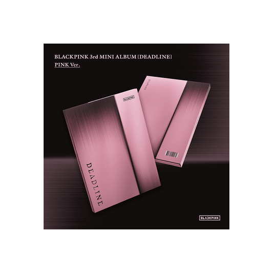 (PRE-ORDER) BLACKPINK 3rd MINI ALBUM [DEADLINE] PINK Ver.