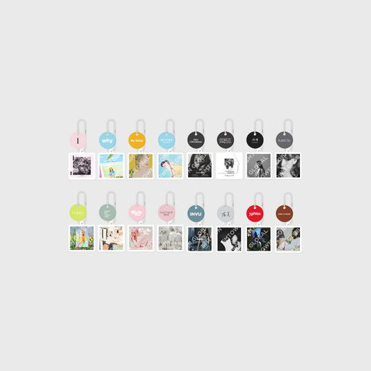 (PRE-ORDER) TAEYEON The 10th Anniversary Exhibition MD - RANDOM ALBUM KEYRING