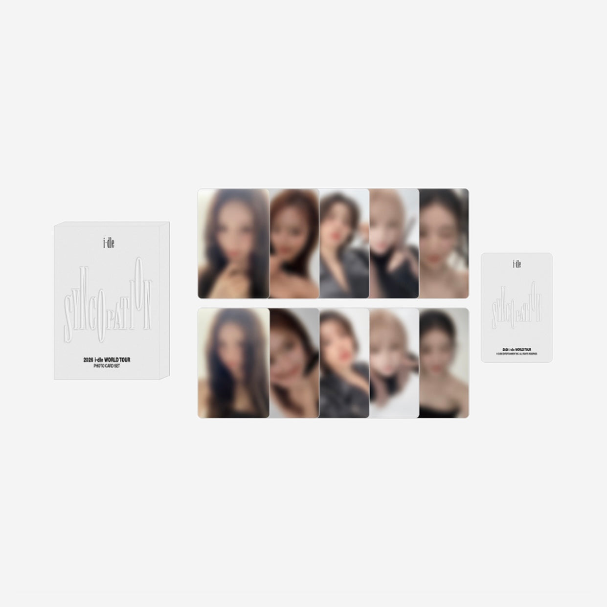 (PRE-ORDER) 2026 i-dle WORLD TOUR [Syncopation] MD - PHOTO CARD SET