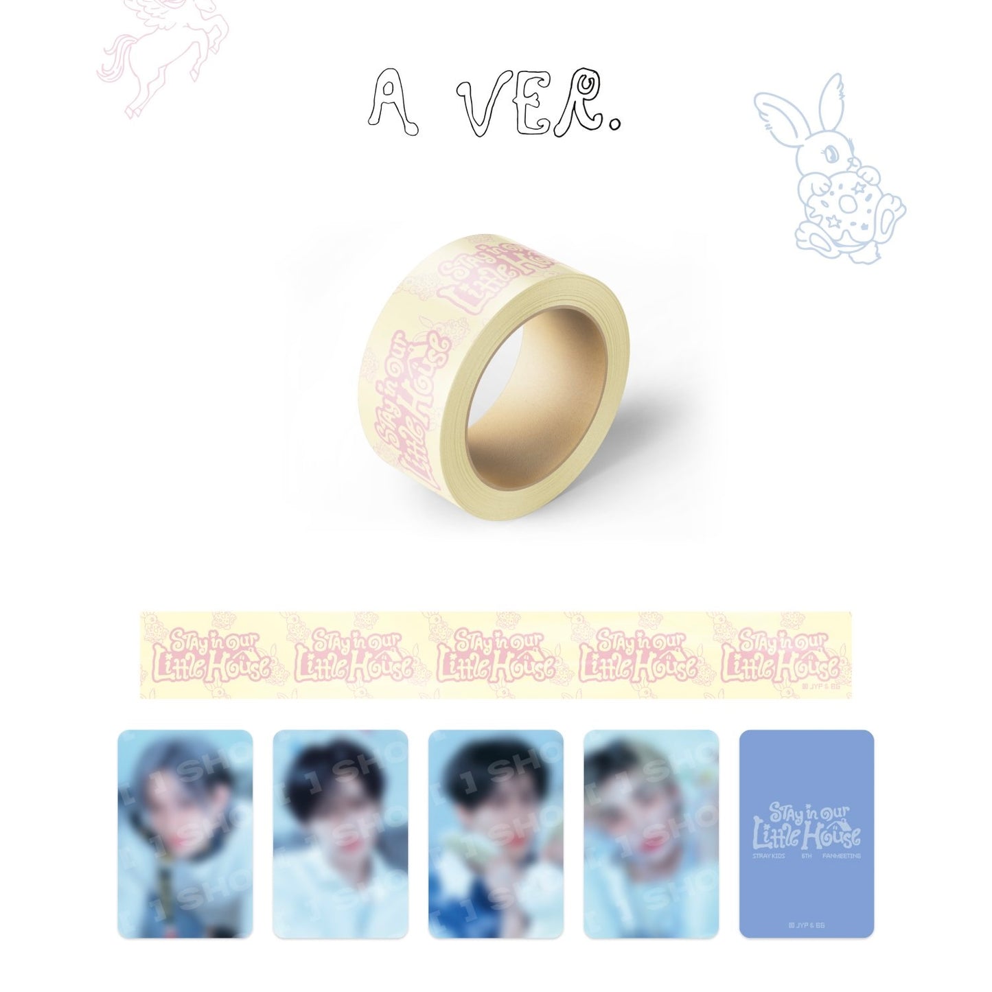 (PRE-ORDER) STAY in Our Little House - BOX TAPE SET