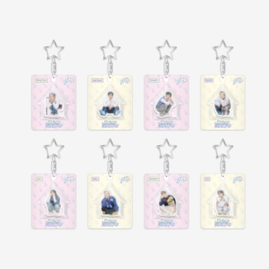 (PRE-ORDER) STAY in Our Little House - MINI BLOCK KEYRING