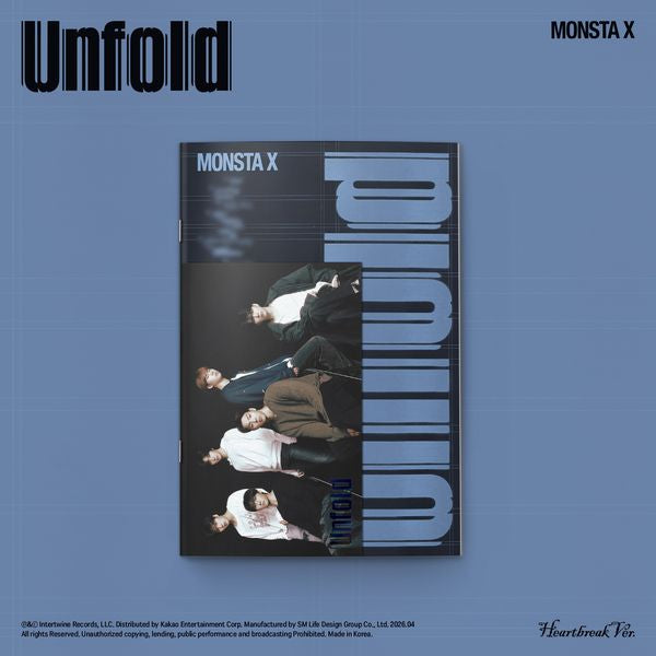 (Pre-Order) MONSTA X - English Album [Unfold]
