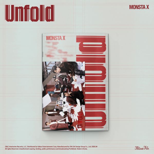 (Pre-Order) MONSTA X - English Album [Unfold]