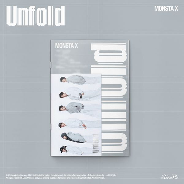 (Pre-Order) MONSTA X - English Album [Unfold]