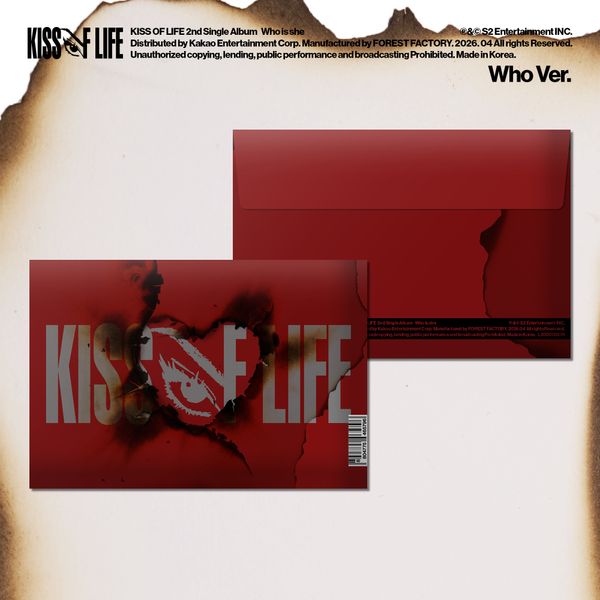 (Pre-Order) KISS OF LIFE [Who is she] (Who Ver.)