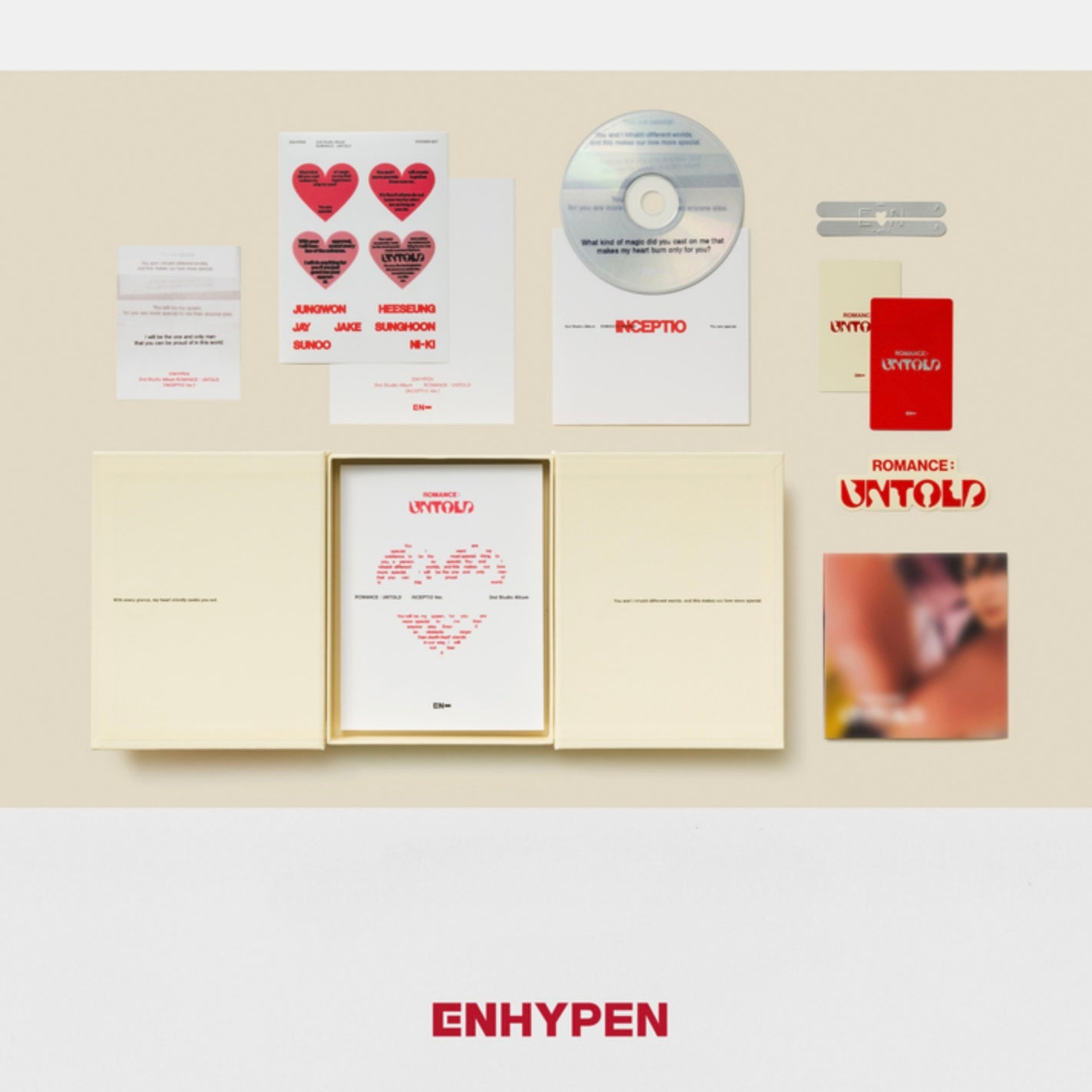 (Pre-Order) ENHYPEN [ROMANCE : UNTOLD] (INCEPTIO Ver.)