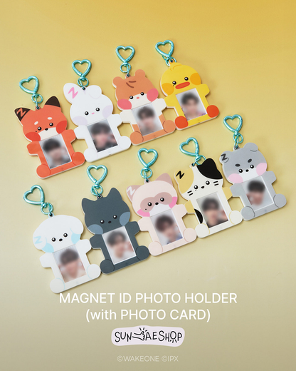 [PRE-ORDER] ZERONI X Line Friends Magnet ID Photo Holder - ZEROBASEONE