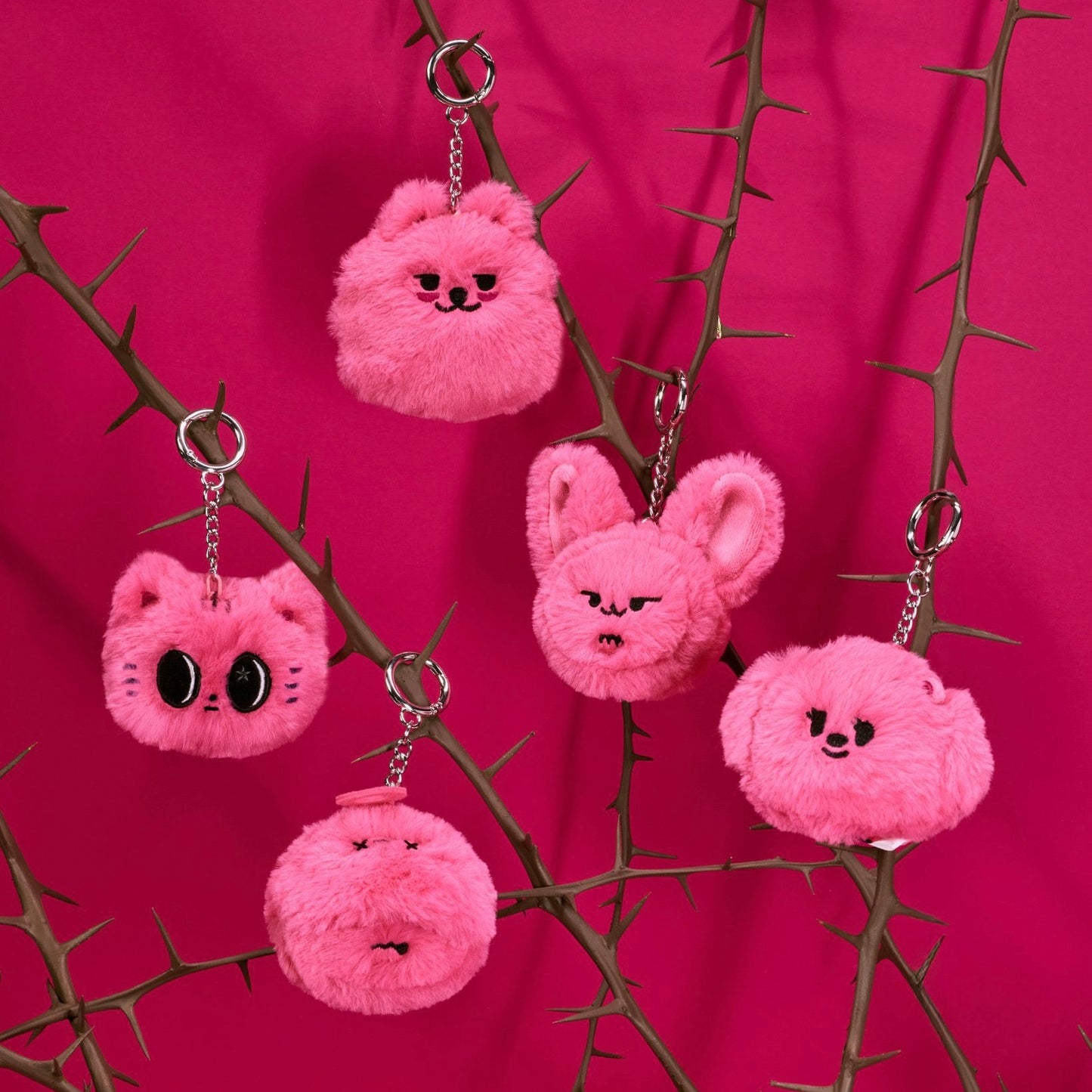 (Pre-Order) TXT '7TH YEAR' POP-UP - PPULBATU FACE KEYRING