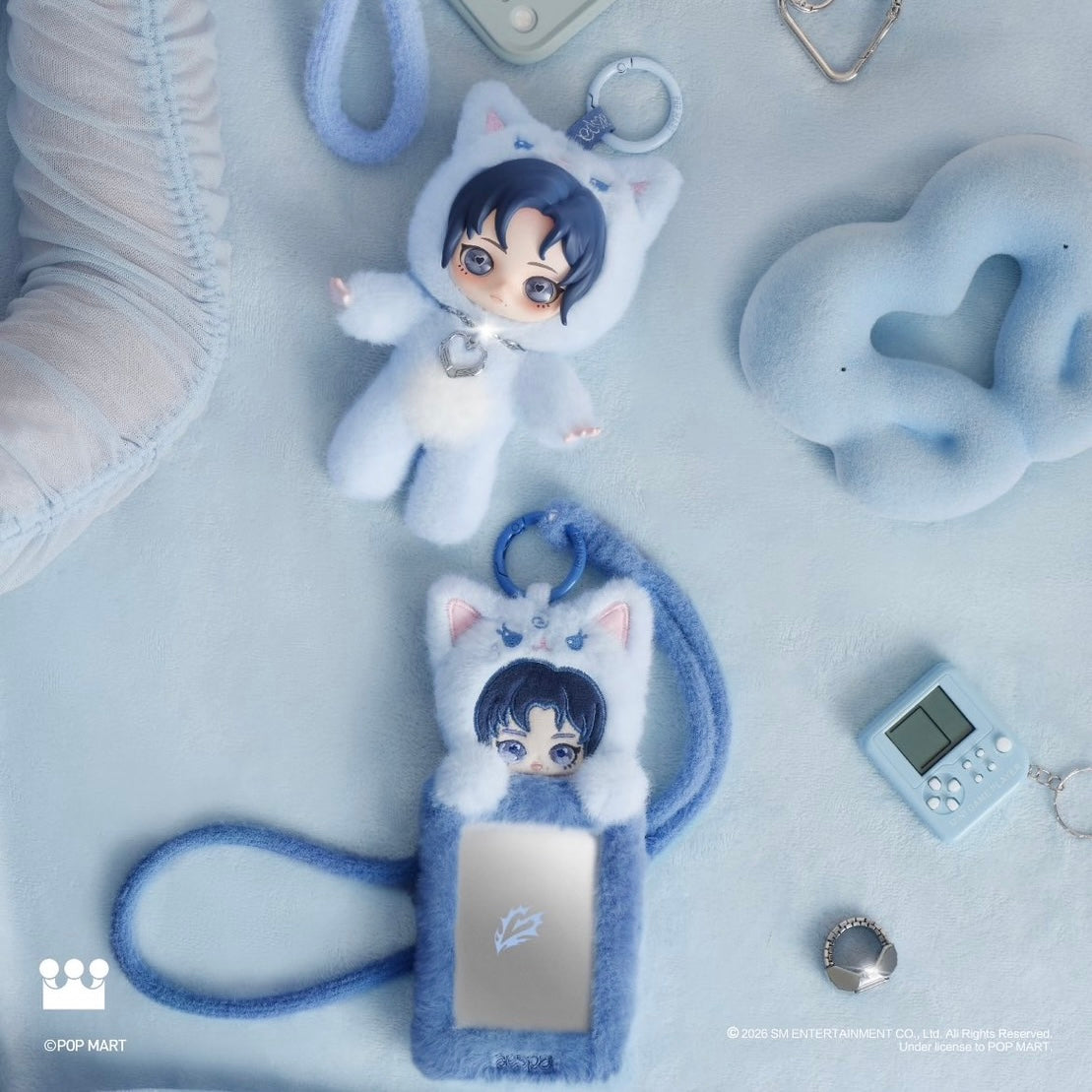 (PRE-ORDER) POP MART x aespa Fluffy Club Series Card Holder