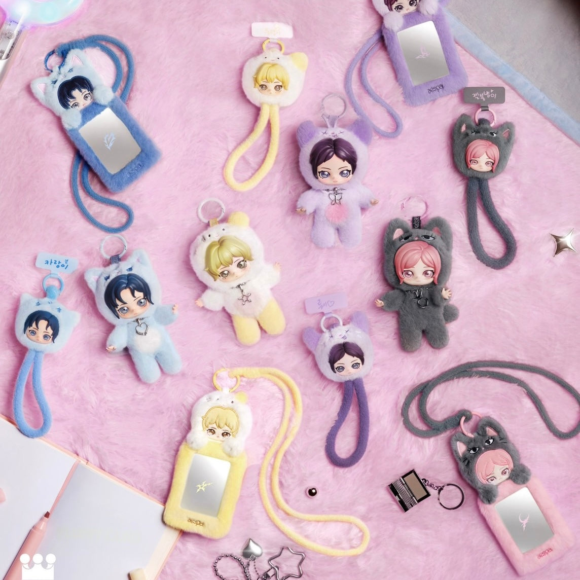 (PRE-ORDER) POP MART x aespa Fluffy Club Series Card Holder