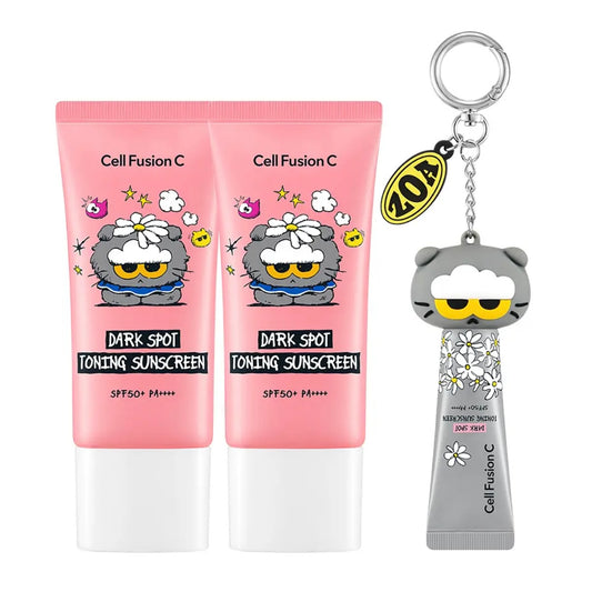 (PRE-ORDER) ZO&FRIENDS x Cell Fusion C – Dark Spot Toning Sunscreen | Set of 2
