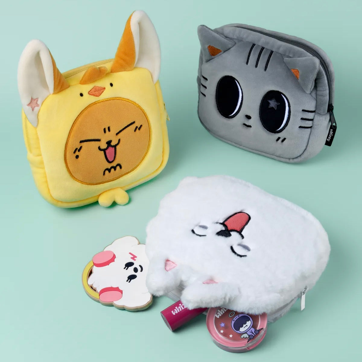 (Pre-Order) TXT PPULBATU x WHIZZY - SQUARE FACE POUCH