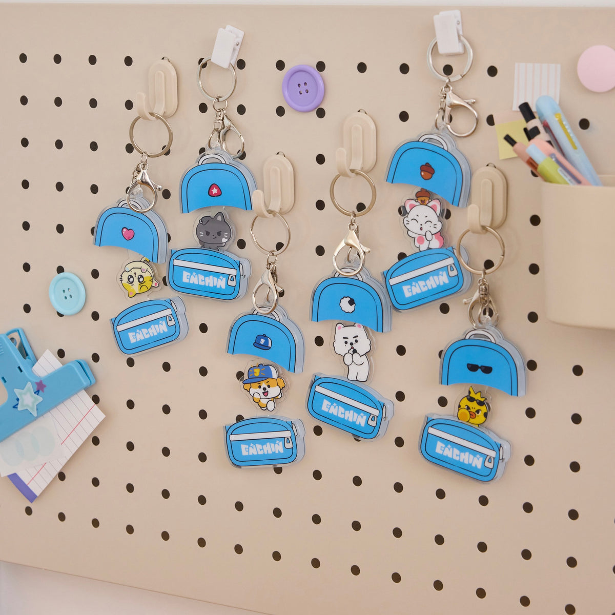 ENHYPEN ENCHIN Random Acrylic Keyring product photo