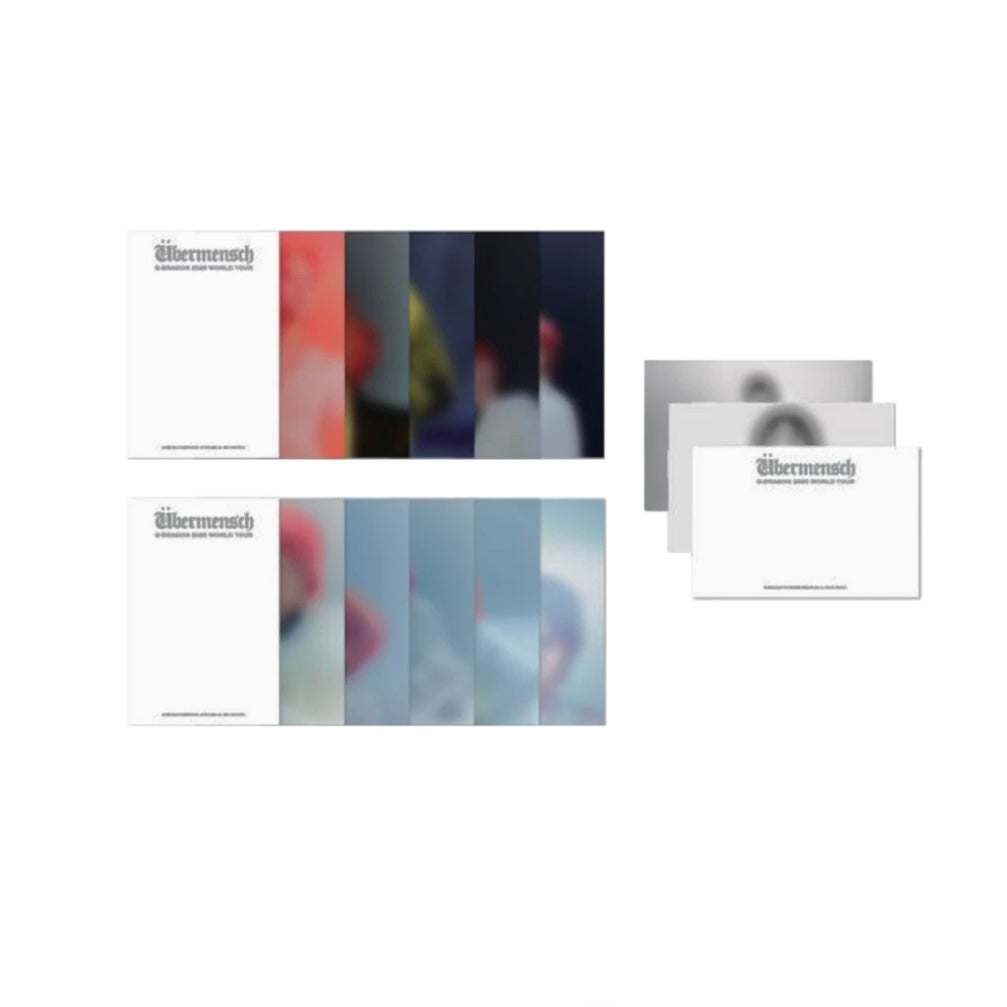 G-DRAGON Ubermensch Postcard Set