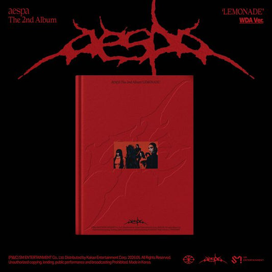 (PRE-ORDER) aespa - 2nd Album [LEMONADE] (WDA Ver.)