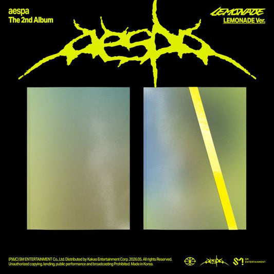 (PRE-ORDER) aespa - 2nd Album [LEMONADE] (LEMONADE Ver.)