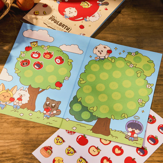 (Pre-Order) PPULBATU <Hey!APPUL Market> POP-UP - Goal Tracker Sticker Set