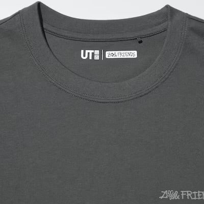 (PRE-ORDER) ZO&FRIENDS x UNIQLO UT - DARK GRAY