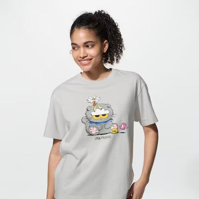 (PRE-ORDER) ZO&FRIENDS x UNIQLO UT - LIGHT GRAY