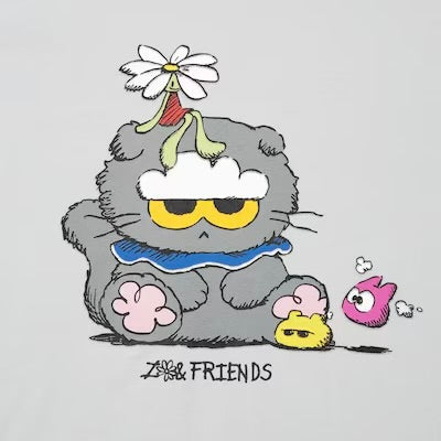 (PRE-ORDER) ZO&FRIENDS x UNIQLO UT - LIGHT GRAY