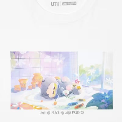 (PRE-ORDER) ZO&FRIENDS x UNIQLO UT - WHITE