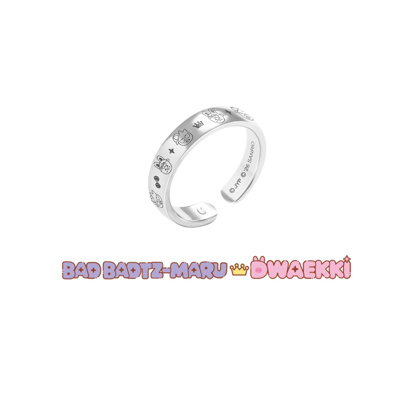 (PRE-ORDER) SKZOO x SANRIO CHARACTERS - RING