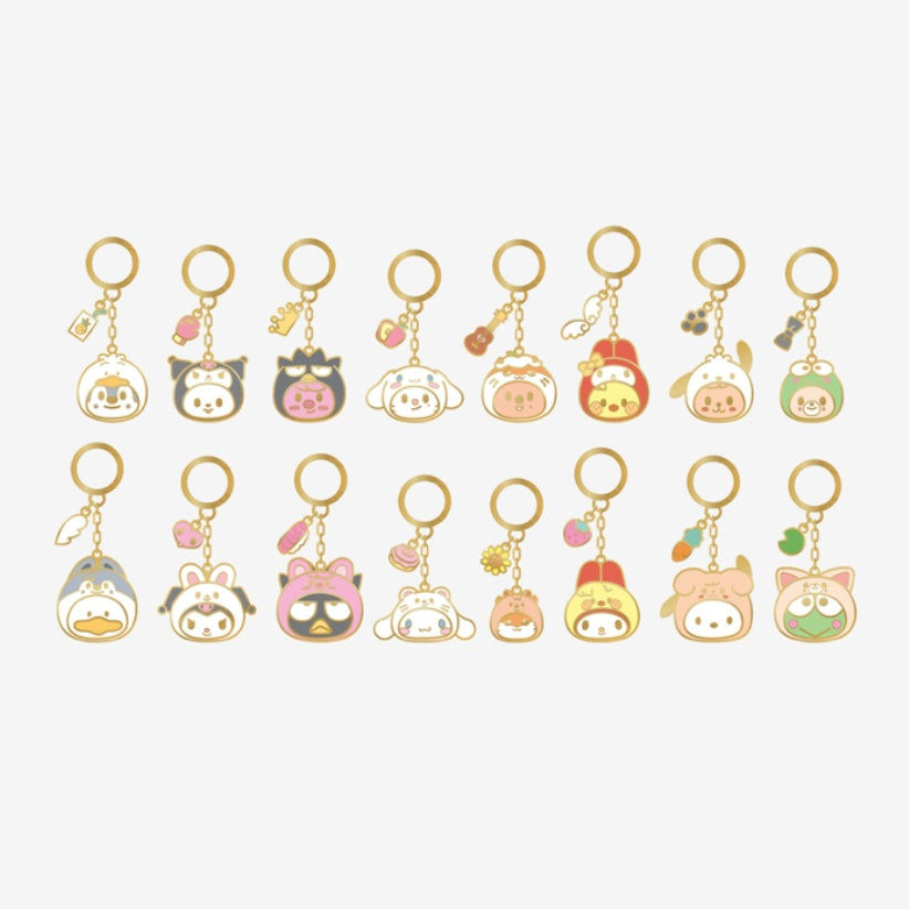 (PRE-ORDER) SKZOO x SANRIO CHARACTERS - METAL KEYRING