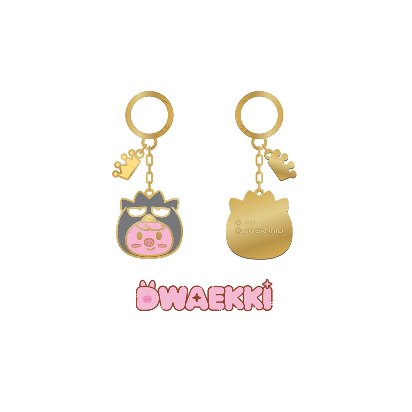 (PRE-ORDER) SKZOO x SANRIO CHARACTERS - METAL KEYRING