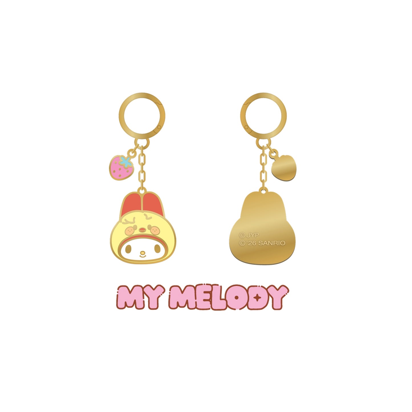 (PRE-ORDER) SKZOO x SANRIO CHARACTERS - METAL KEYRING