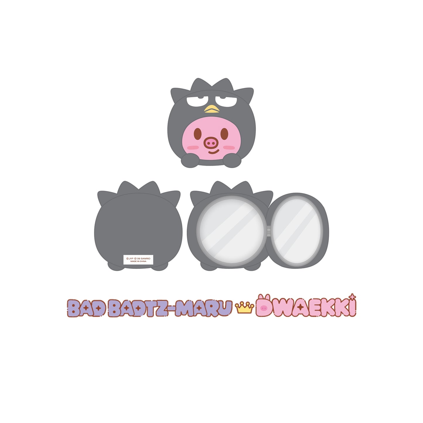 (PRE-ORDER) SKZOO x SANRIO CHARACTERS - PLUSH MIRROR