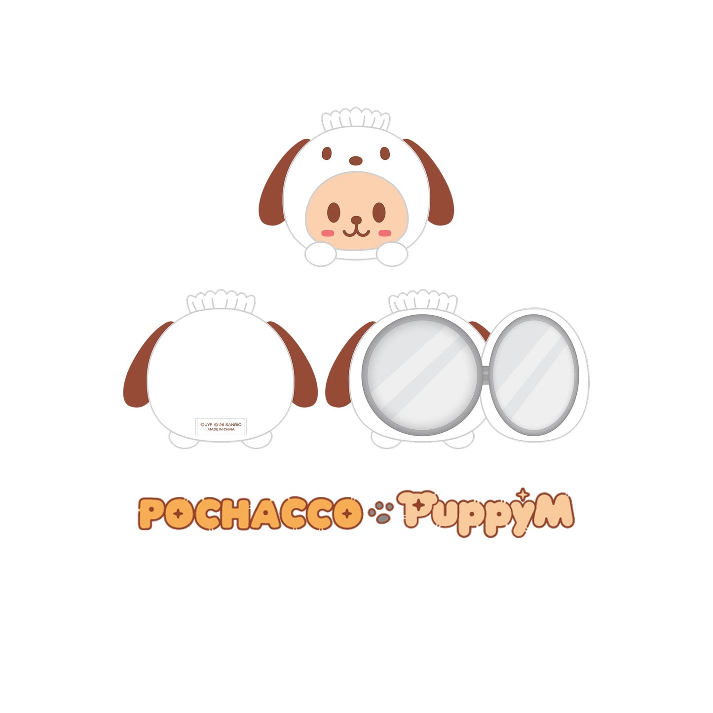 (PRE-ORDER) SKZOO x SANRIO CHARACTERS - PLUSH MIRROR