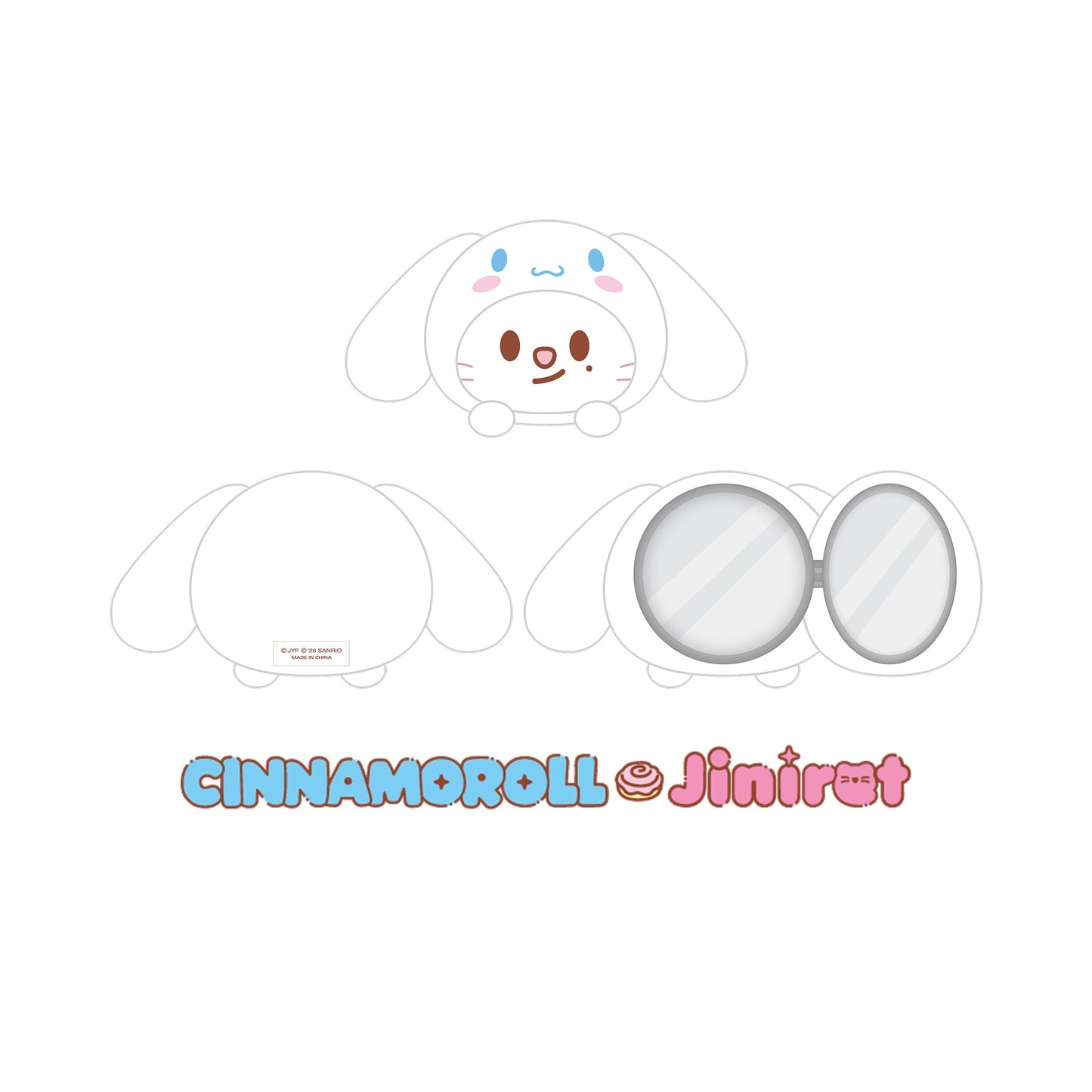(PRE-ORDER) SKZOO x SANRIO CHARACTERS - PLUSH MIRROR