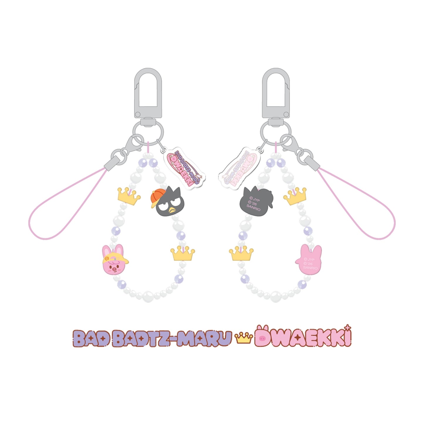 (PRE-ORDER) SKZOO x SANRIO CHARACTERS - PHONE BEADS STRAP