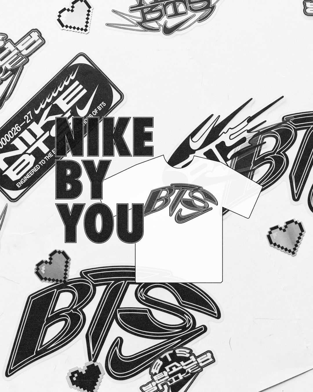 (PRE-ORDER) BTS x NIKE BY YOU - T-SHIRT