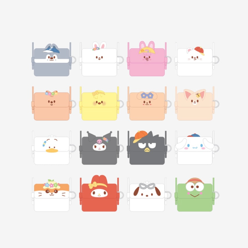 (PRE-ORDER) SKZOO x SANRIO CHARACTERS - CARD WALLET CROSS BAG