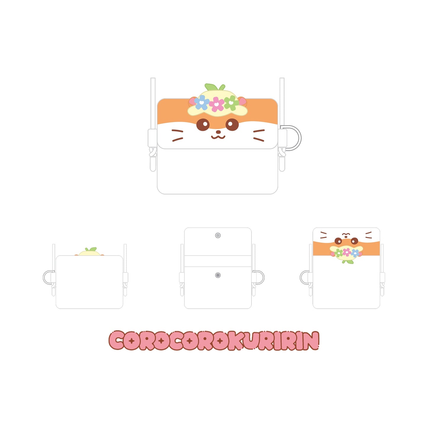 (PRE-ORDER) SKZOO x SANRIO CHARACTERS - CARD WALLET CROSS BAG