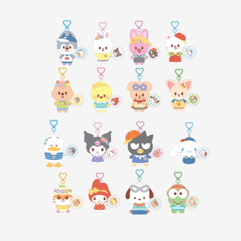 (PRE-ORDER) SKZOO x SANRIO CHARACTERS - PLUSH MINI PICKET Ver.