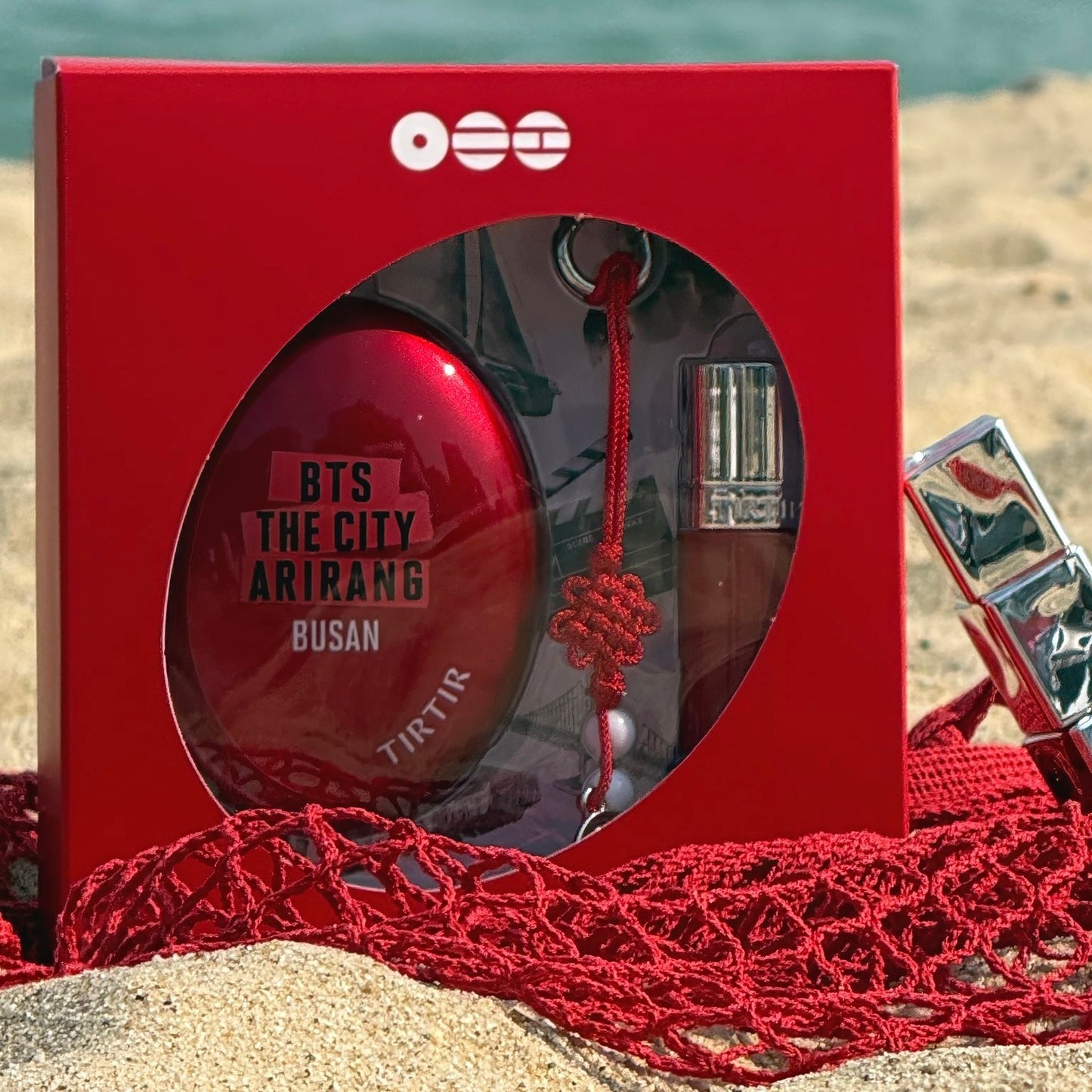 (PRE-ORDER) TIRTIR BTS THE CITY BUSAN ICONIC RED DUO - RED CUSHION
