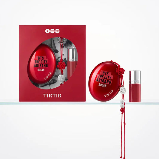 (PRE-ORDER) TIRTIR BTS THE CITY BUSAN ICONIC RED DUO - RED CUSHION