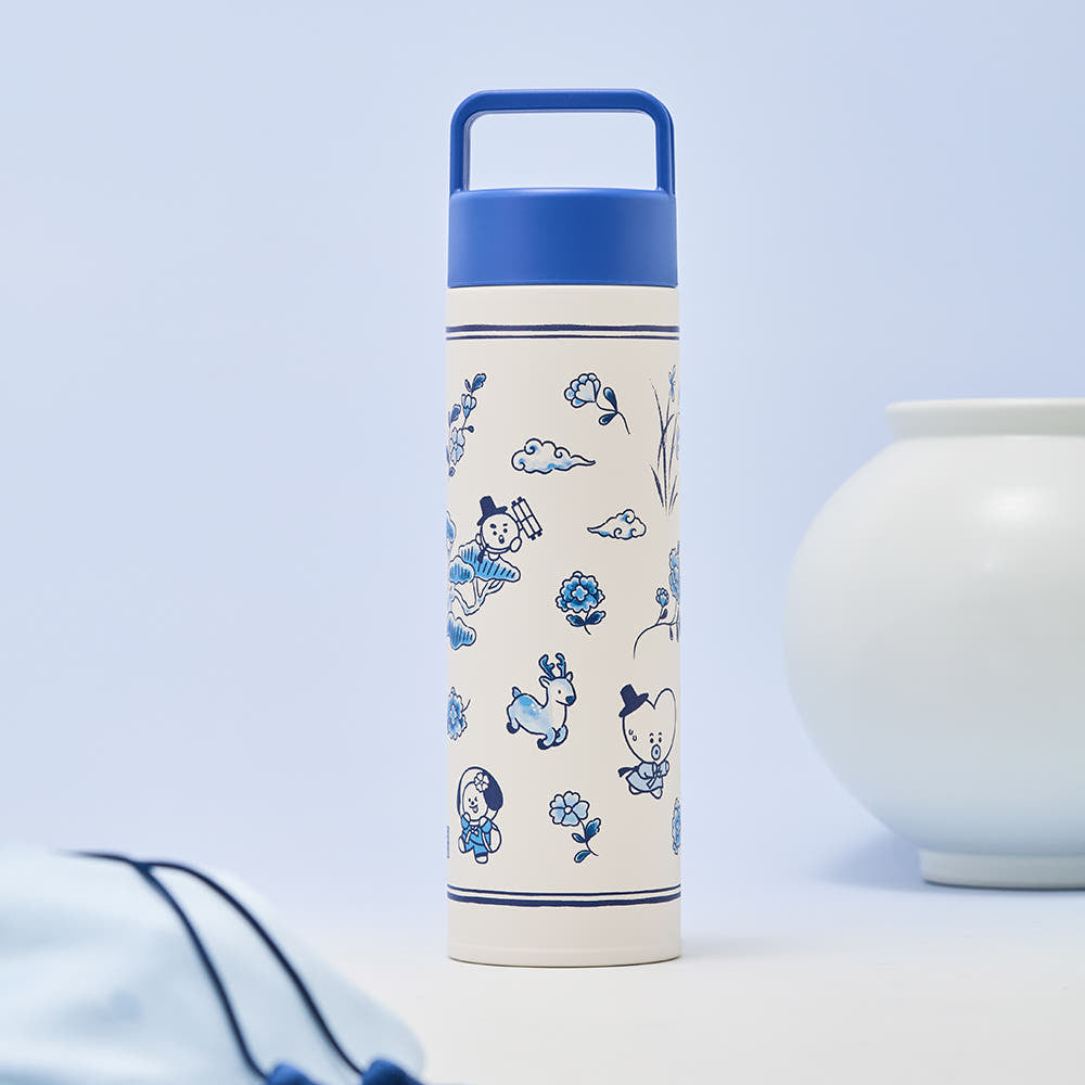 (PRE-ORDER) BT21 HANDLE TUMBLER K-HANGARI (500ml)