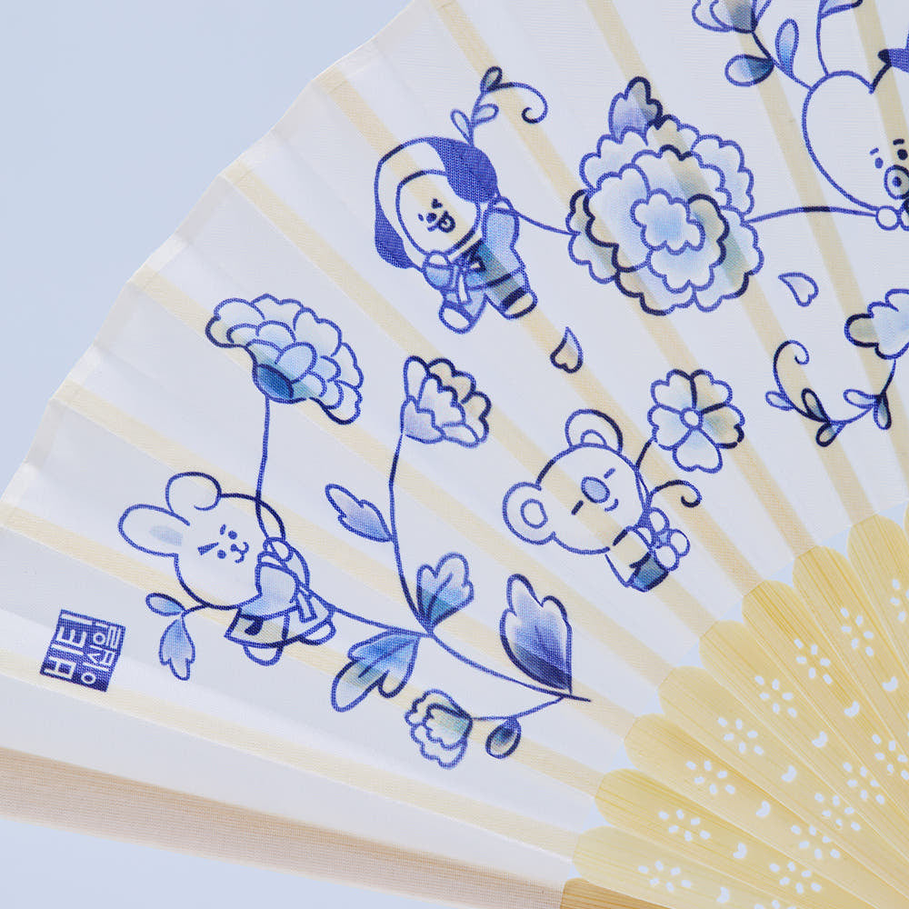 (PRE-ORDER) BT21 FOLDING FAN K-HANGARI