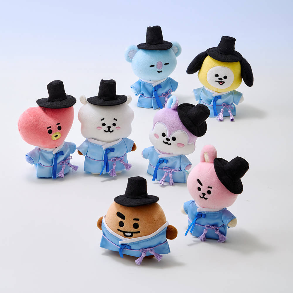 (PRE-ORDER) BT21 PLUSH KEYRING K-SEONBI