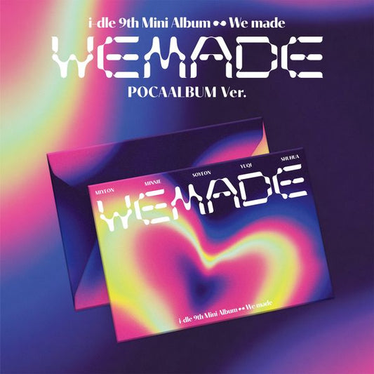 (PRE-ORDER) i-dle 9th Mini Album [We made] (POCAALBUM Ver.)