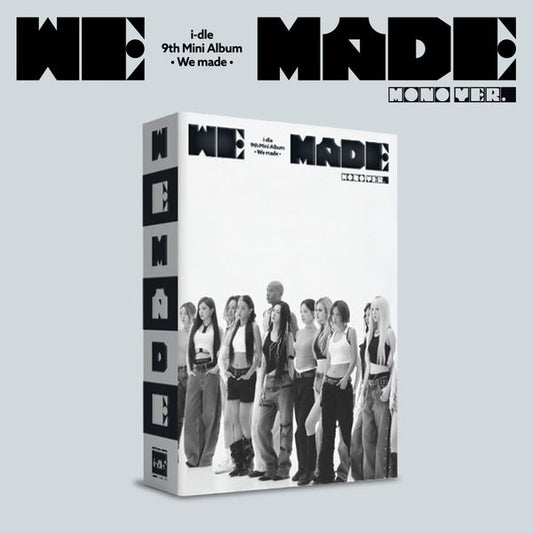 (PRE-ORDER) i-dle 9th Mini Album [We made] (Mono Ver.)