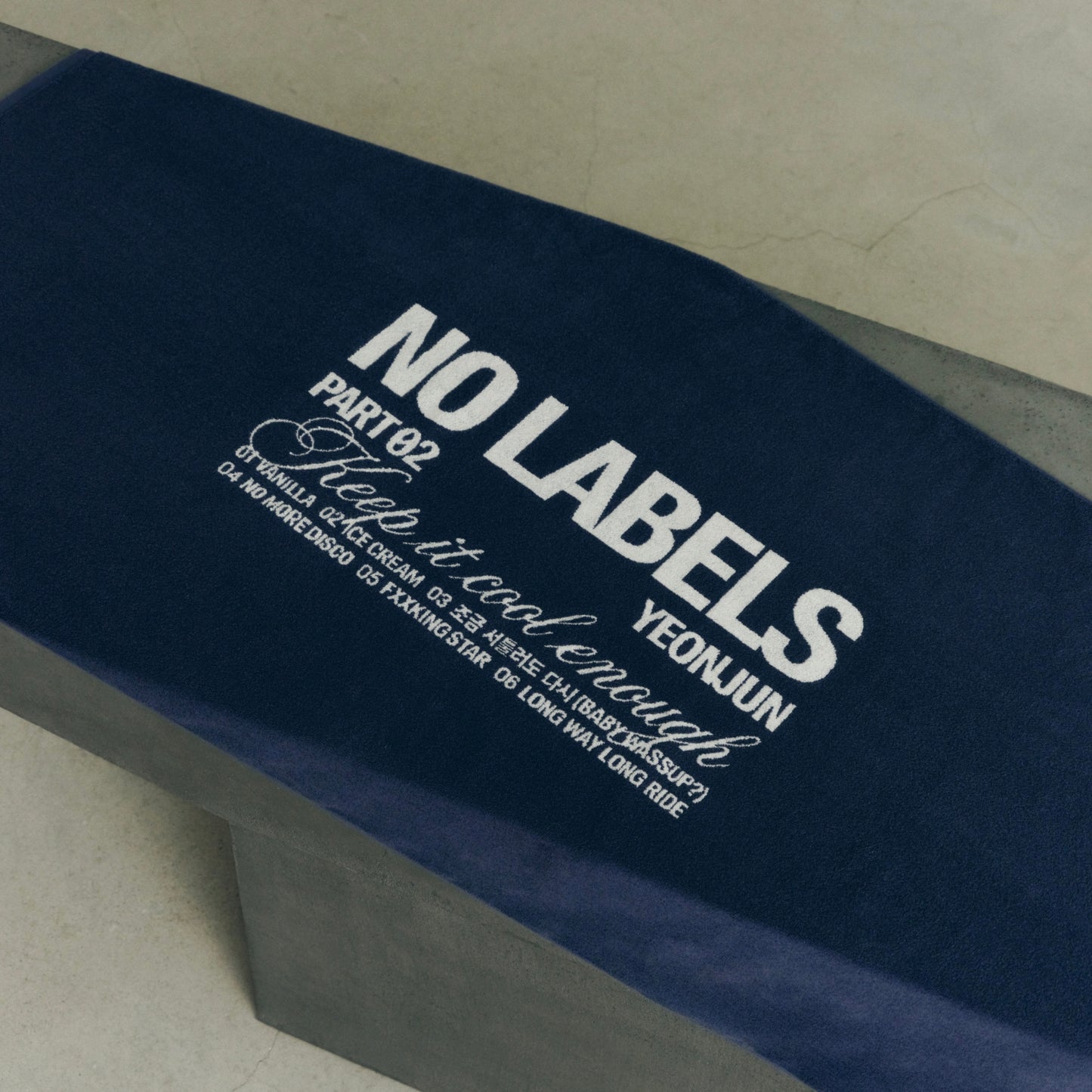 (PRE-ORDER) YEONJUN 'NO LABELS: PART 02' POP-UP - TOWEL