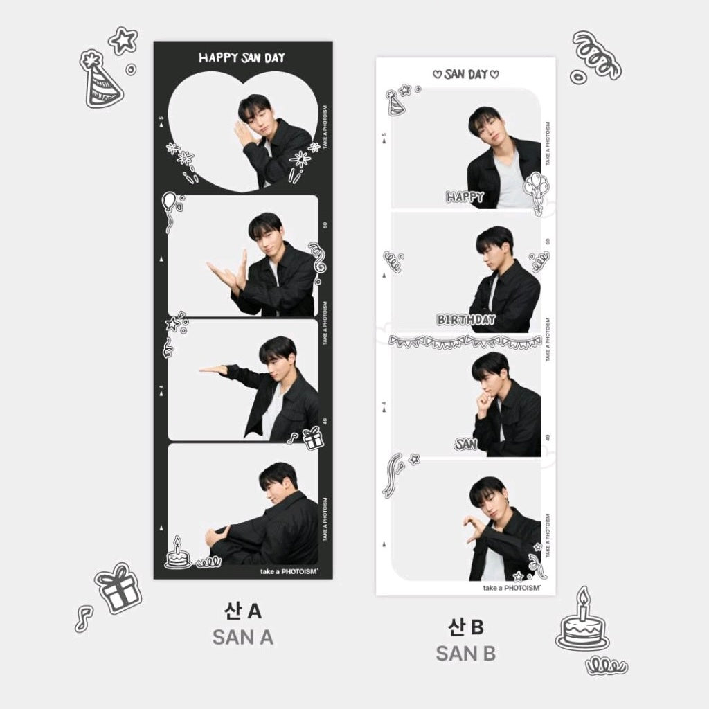 [PREORDER] [SAN] : DAY OFF - BIRTHDAY SET MD (+3 POB 4cut)