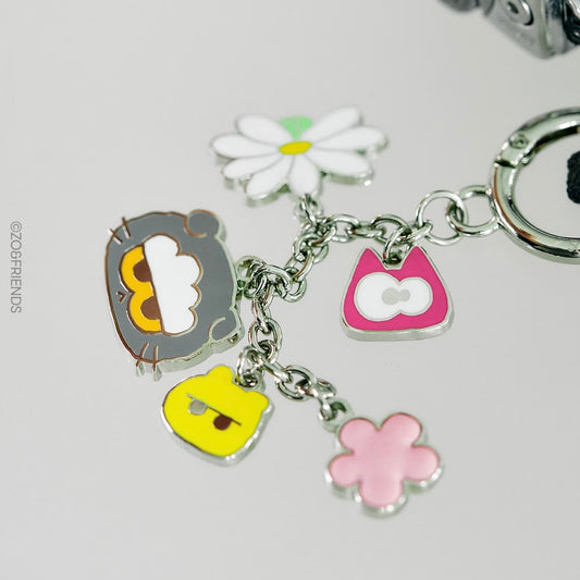 (PRE-ORDER) ZO&FRIENDS METAL KEYRING SIGNATURE